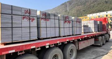 呼伦贝尔 芝麻灰地铺石出货日常