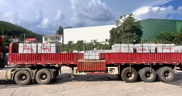 呼伦贝尔 芝麻灰花岗岩地铺石出货日常