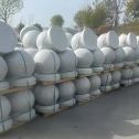 呼伦贝尔 白麻花岗岩石材圆球，石球，挡车球，隔离球，景观石球，风水球等