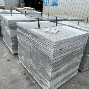 呼伦贝尔 白麻光面干挂成品