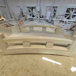 呼伦贝尔 芝麻灰花岗岩异形加工-拱桥，石桥