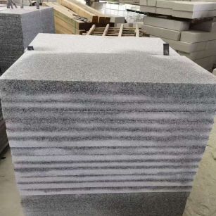 呼伦贝尔 芝麻白5公分火烧地铺成品，900*400，规格可定制