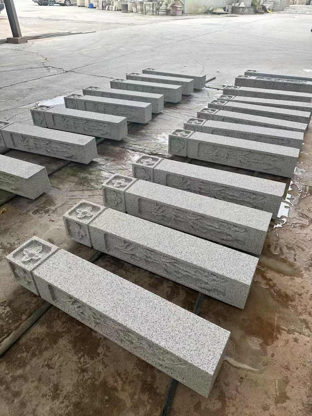 呼伦贝尔 白麻方柱雕花防水